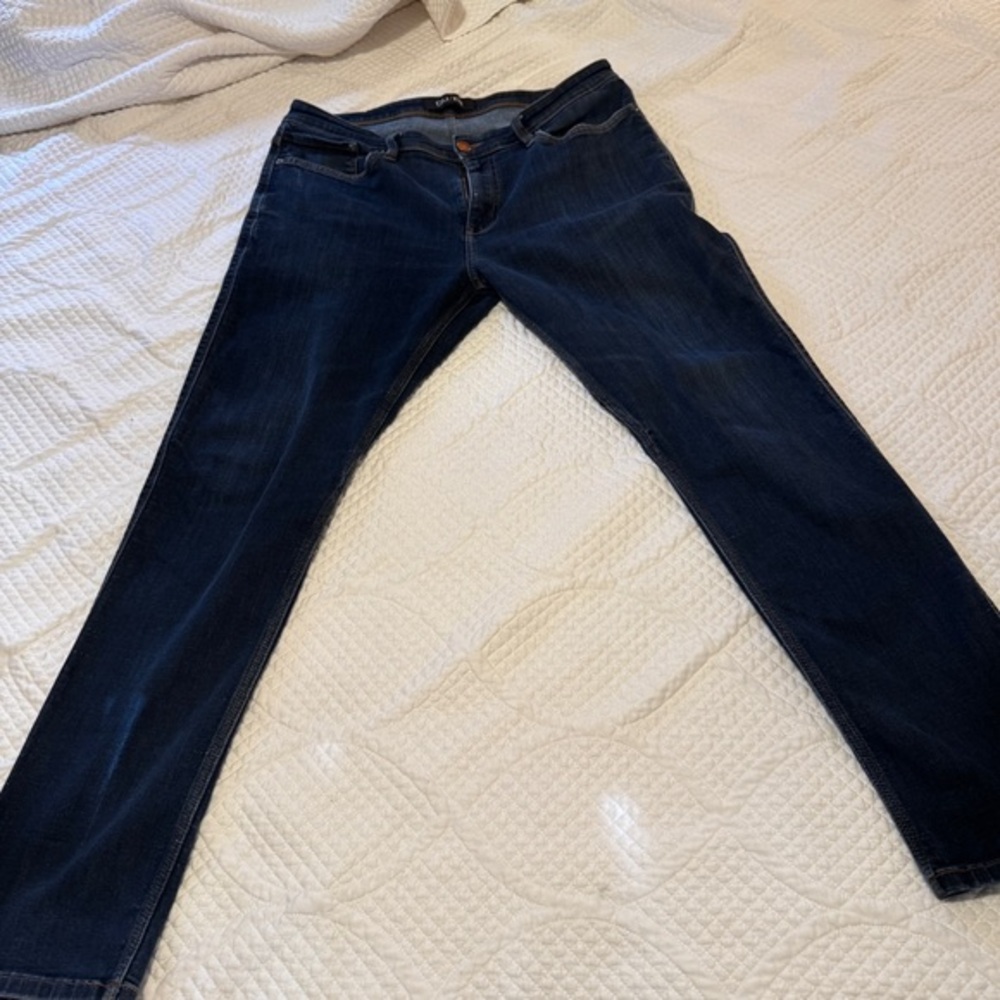 DU/ER Performance Denim Jeans Mens 36x32 Dark Wash Stretch